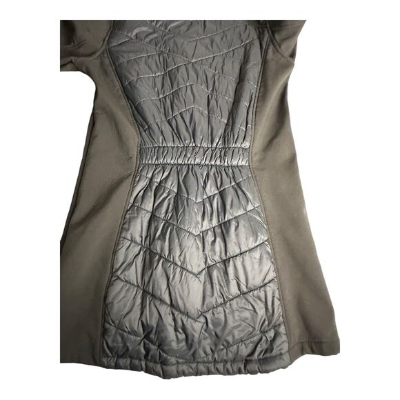 Bebe Sport Women's Quilted Puffer Black Fleece Jacket‎ 74299 Size Small - Picture 8 of 16